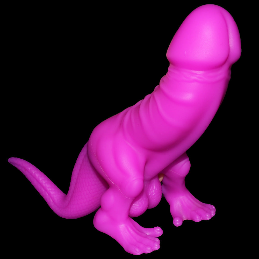 Penisaurus Mosnter Dildo Luminous Dildo  - Luminous Purple - image 0
