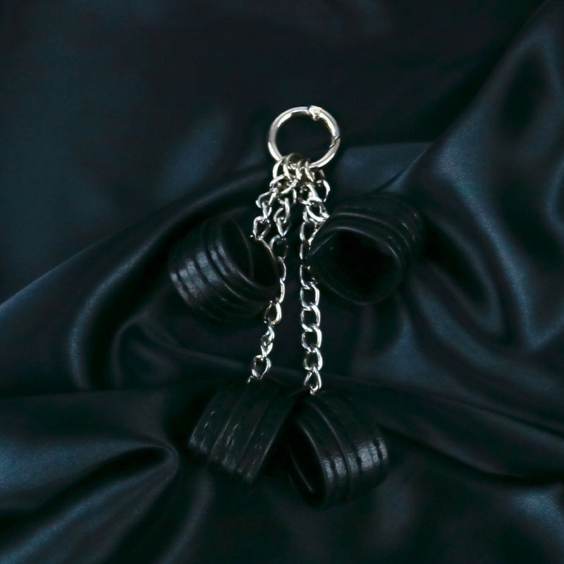 BDSM Bunny Plush Keychain - image 5