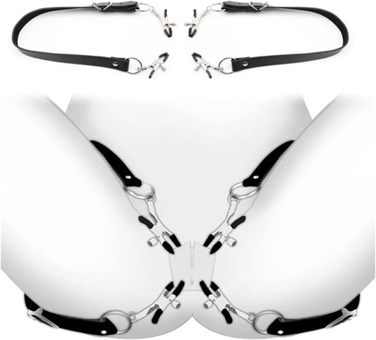 BDSM Labia Spreader Clip Nipple Clitoris Shower - image 0