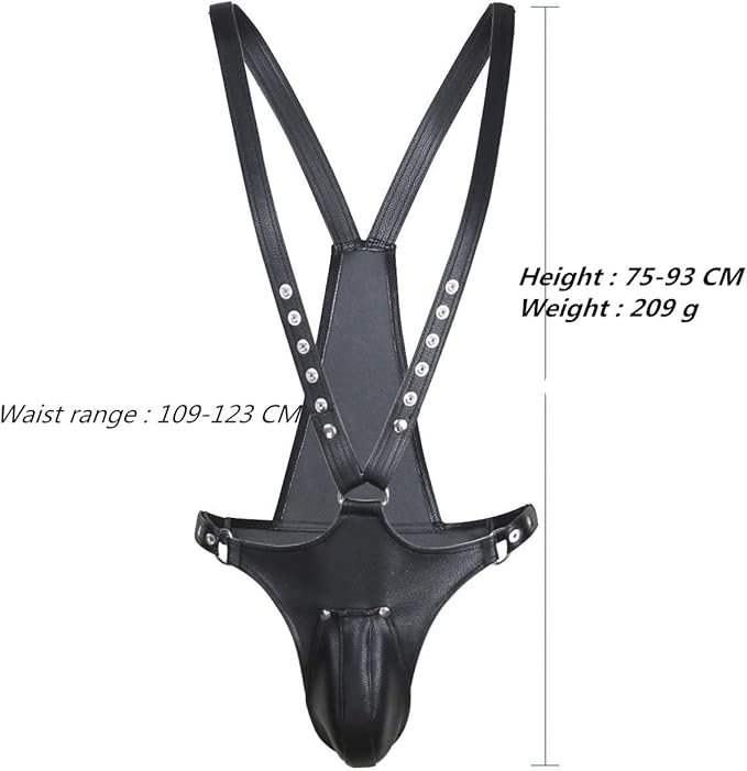 ObeyMe Faux Leather Bondage Harness - image 0