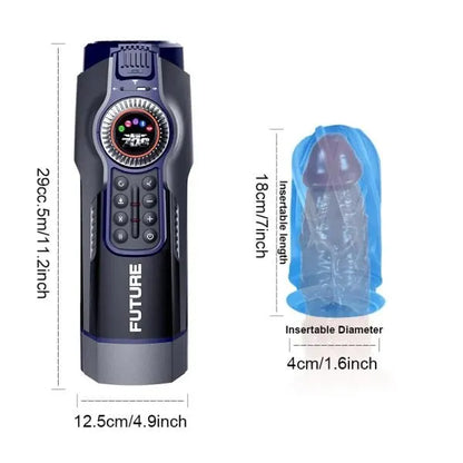 Future Pro Gen 3 – Automatic Telescopic Rotating Heating Male Masturbator - image 2
