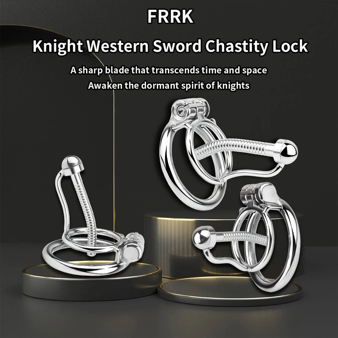 Metal stainless steel horse's eye stick anti-escape inverted chastity cage can urinate with urine blocking sex toys - image 7