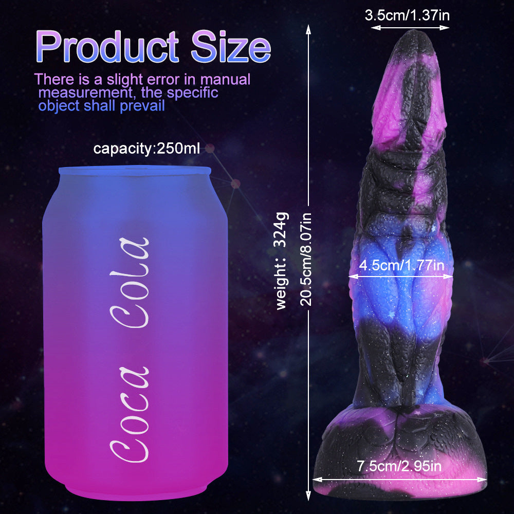 Fantasy Tentacle Dildo – Soft Liquid Silicone with Suction Base - image 3