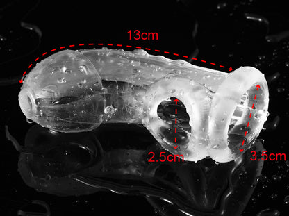 Anti-Masturbation Silicone Chastity Cage - image 3