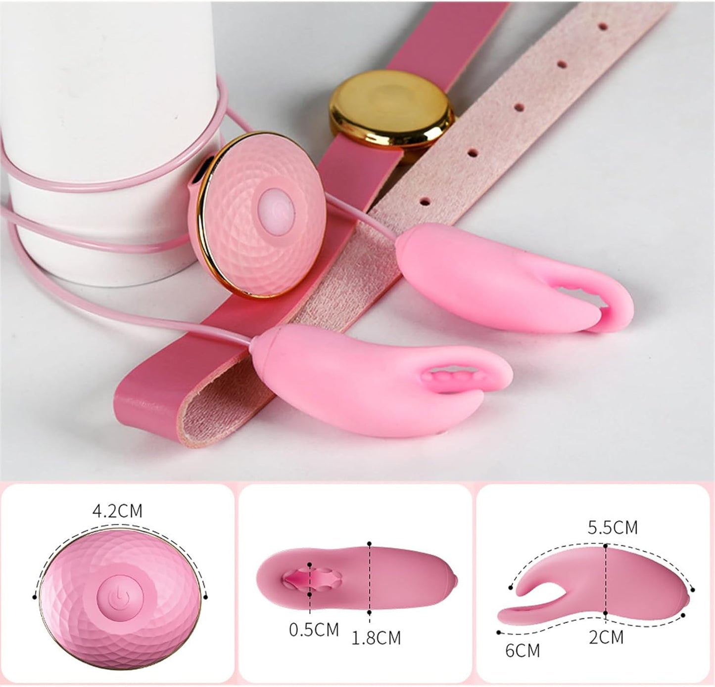 Ten-Speed Vibrating Puppy Nipple Clips - image 4
