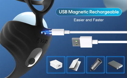 App Control Cock Ring Prostate Massager - image 6