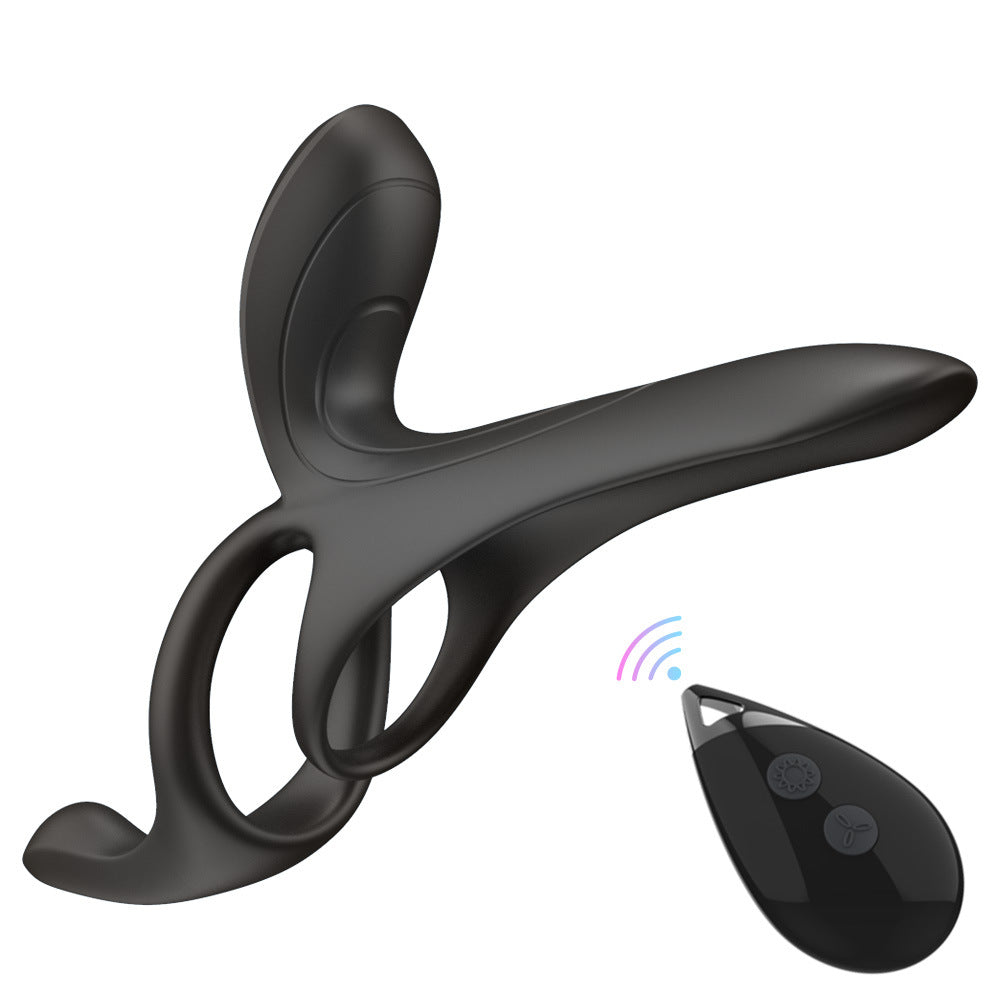 Vibrator for Couple 3 in 1 Vibrating Cock Ring G spot, Clitorals Stimulator - Black - image 5