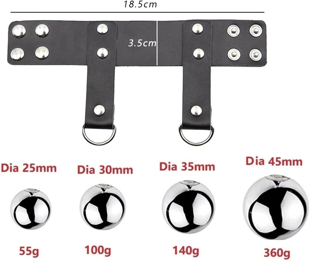 Gravity Steel Ball Restraint Cock Ring - image 4