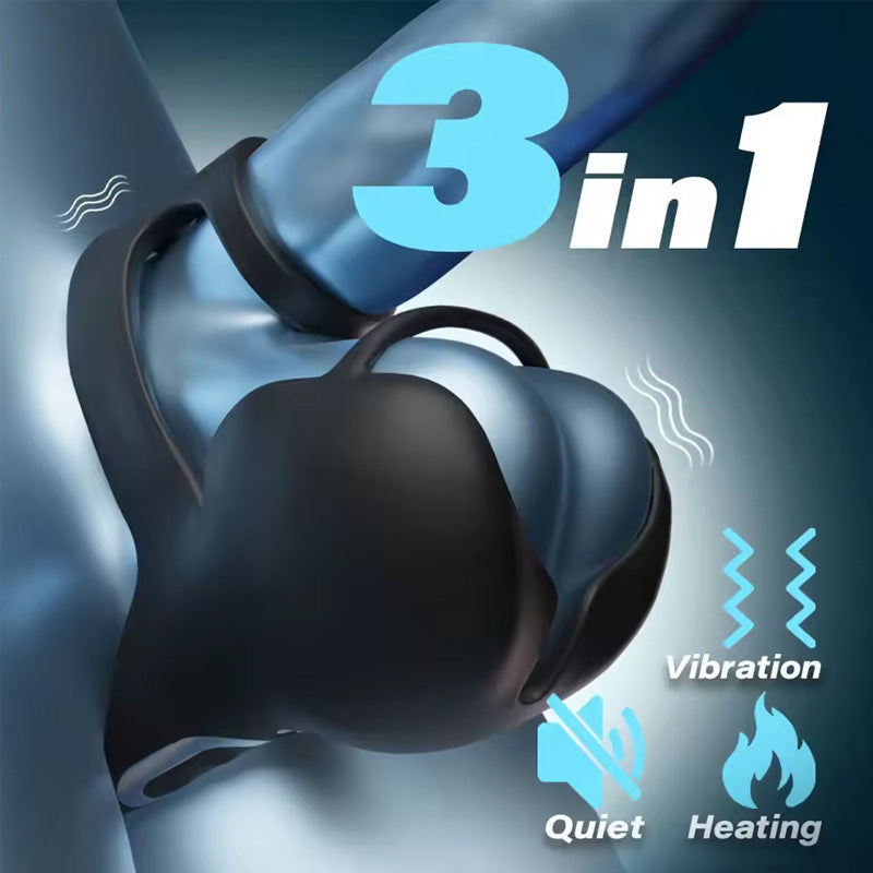 360° Testicle Full Coverage Stimulator Penis Trainer Cock Ring - image 2