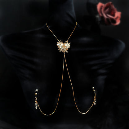 Pollen & Prey Nipple Clamp - Golden Butterfly - image 9