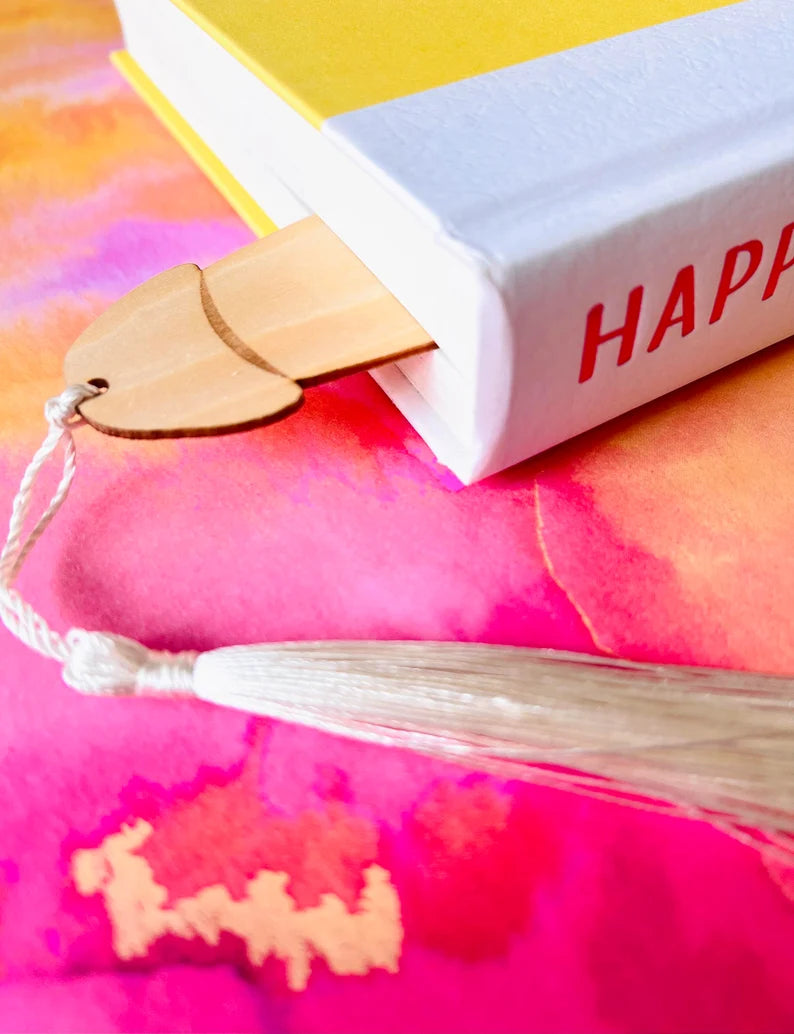 Wood Cockmark Penis Bookmark - image 1