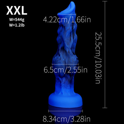 Large Silicone Wolf Dildo - XXL - image 7