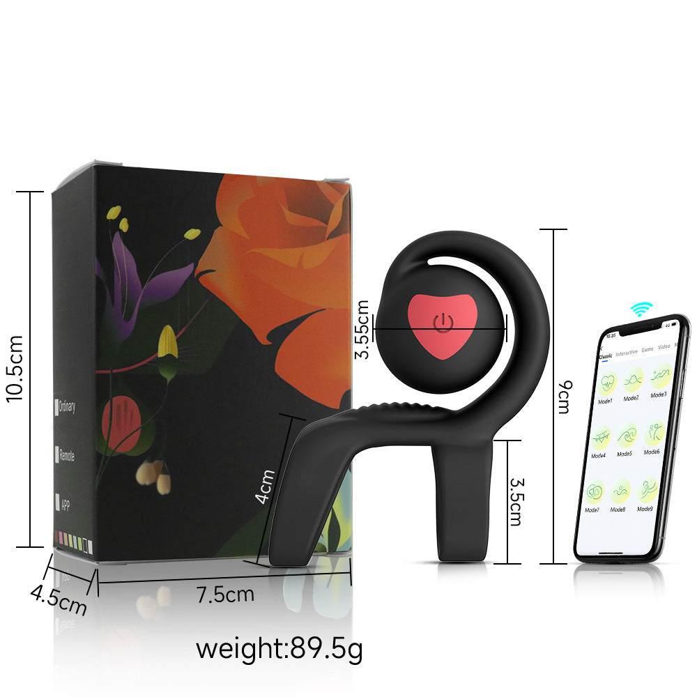 Cock Ring With Snail Clit Stimulator - image 5