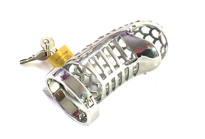 Steel Serpent Male Chastity Device - image 2
