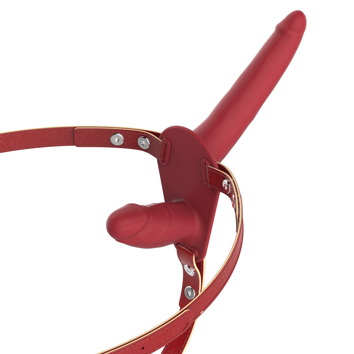 SyncPleasure Dildo - Red - image 5