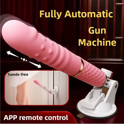 2-in-1 Sex Machine & Realistic Dildo With 10 Thrusting Modes  - image 3