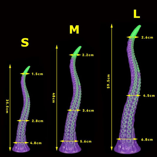 Tentacle Anal Plug - Octopus Suction Cup Prostate Massager - image 1
