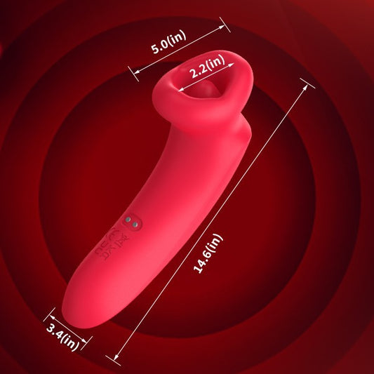 Pocket Pleasure Oral Clit Stimulator - Handheld Suction & Licking Toy - image 1