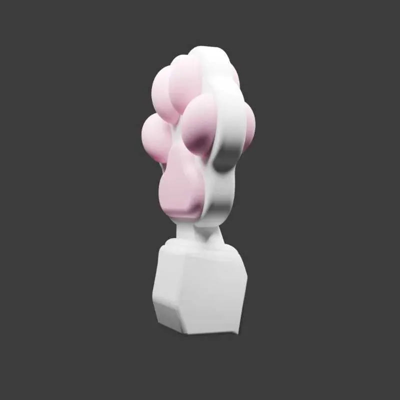 Cute Pink Paw Pad Chastity Cage - image 3