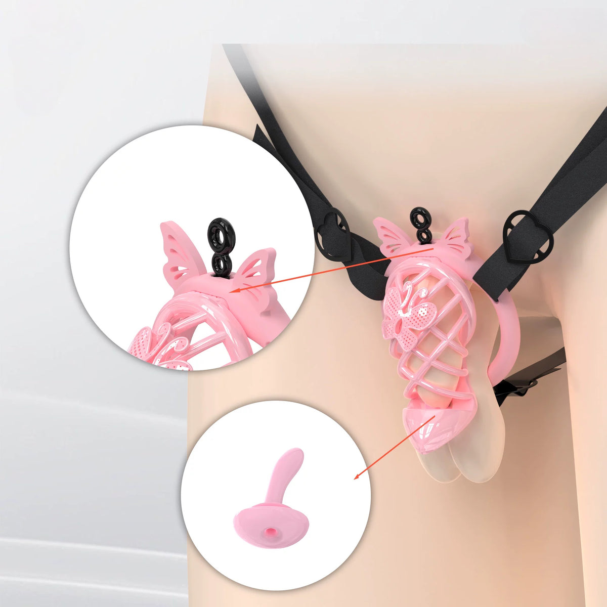 Invisible Butterfly Chastity Cage - image 2