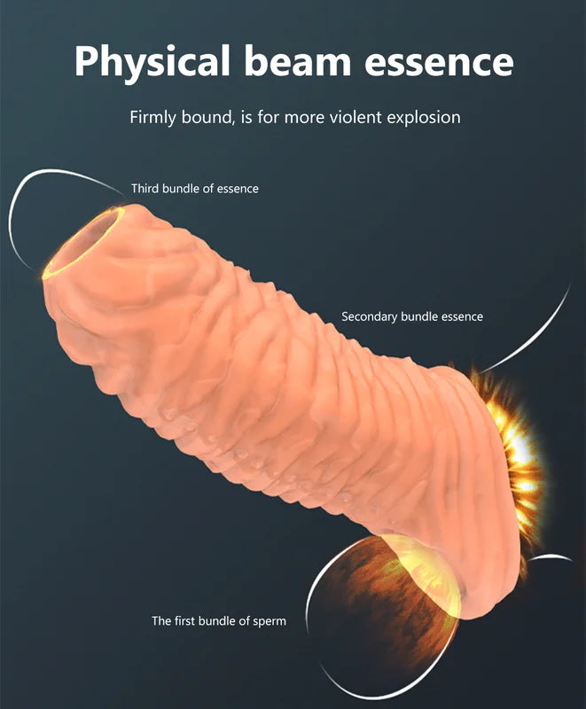 Monster Penis Enlargement Sleeve Dildo - image 4
