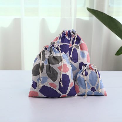 Burst Cotton Sex Toy Storage Bag - C - L - image 5