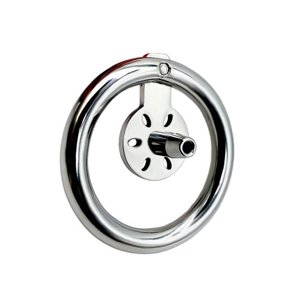 Sissy Chastity Cage with Urethral Tube - image 0