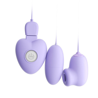Clitoral Stimulation Vibrator Rechargeable - Purple - image 1