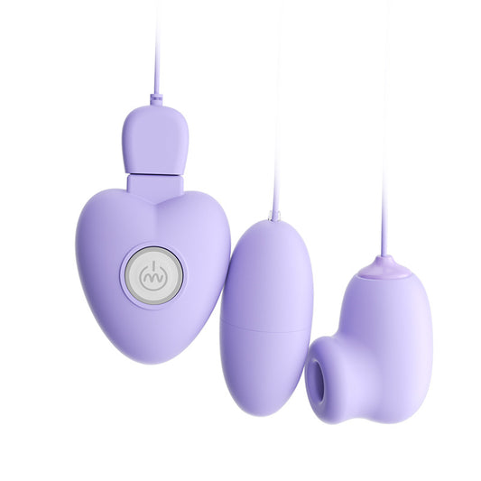 Clitoral Stimulation Vibrator Rechargeable - Purple - image 1