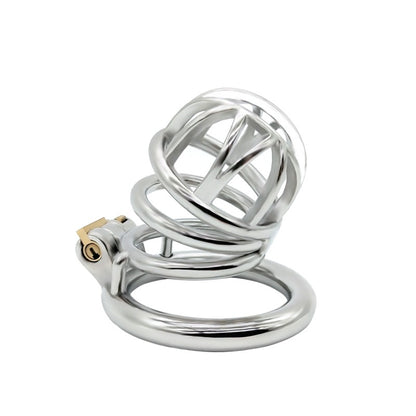 The Wave Stainless Steel Chastity Cage - Ring Diameter 550mm - image 0
