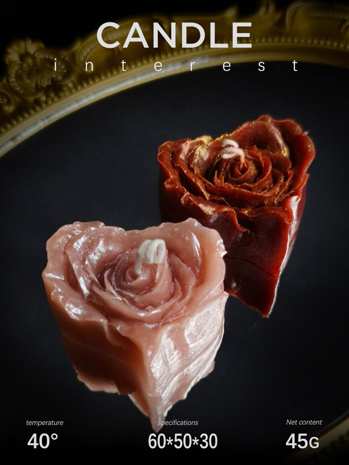 Peony Rose Flow-Core Wax Drip - image 2