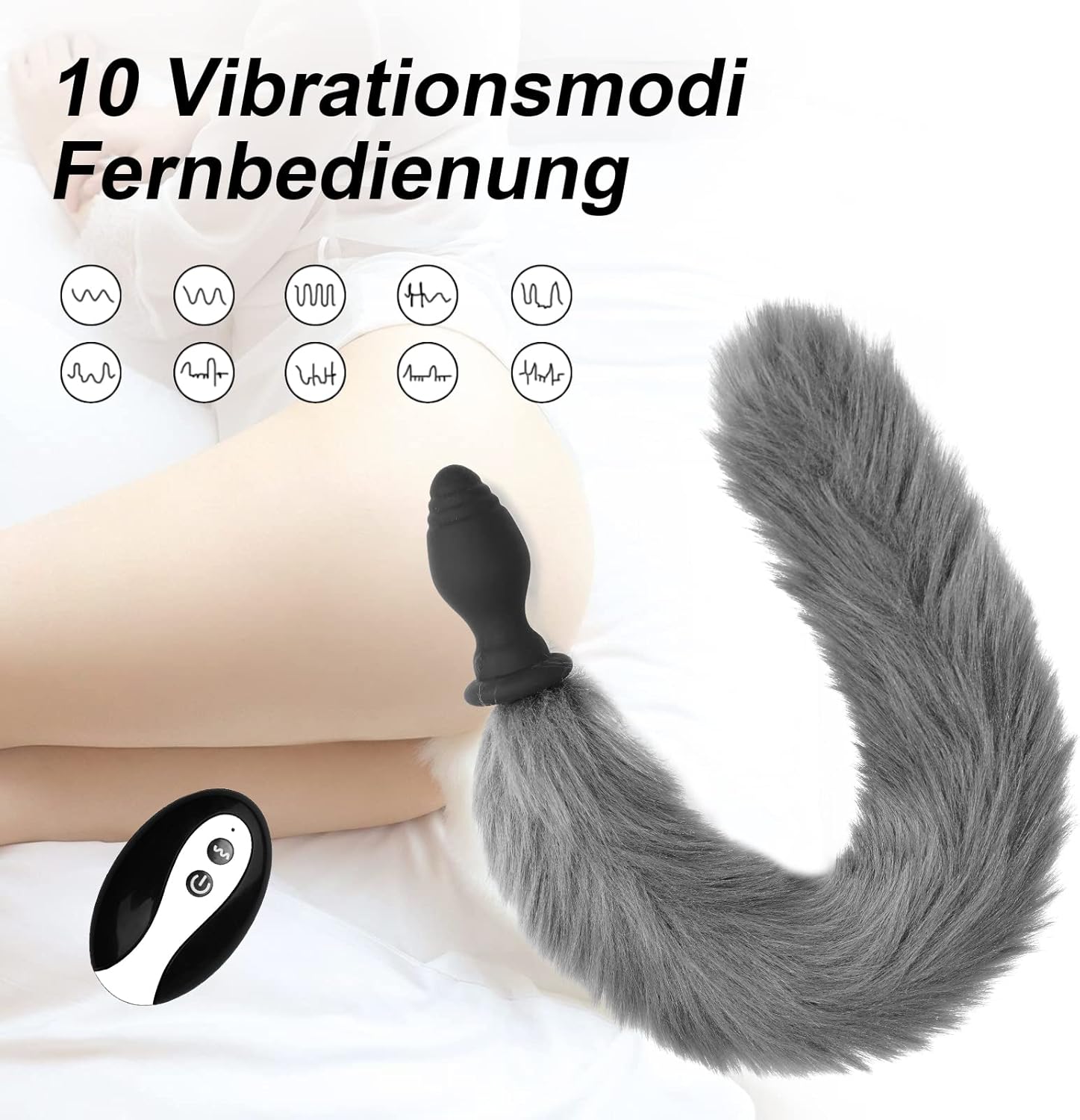 Multicolor Fox Tail Light Up Butt Plug - image 15