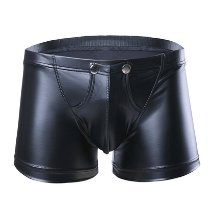 Wet Look Boxer Shorts Underwear - image 1