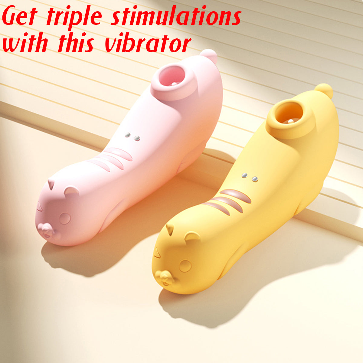 Kitty Suction Clitoral Stimulator with 10 Modes - image 1