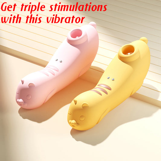 Kitty Suction Clitoral Stimulator with 10 Modes - image 1
