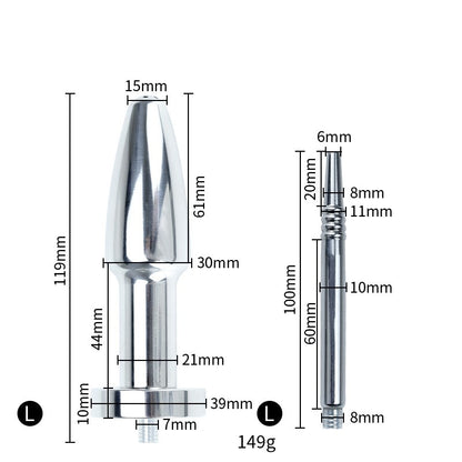 Butt Plug + Urethral Sound Catheter - L - image 3