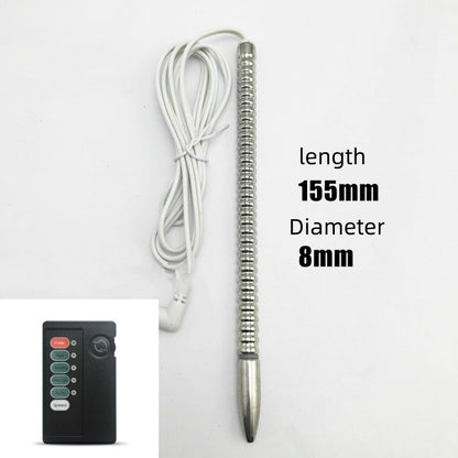 Electro-Sex Ribbed Urethra Sound Probe - Style 2 - image 2