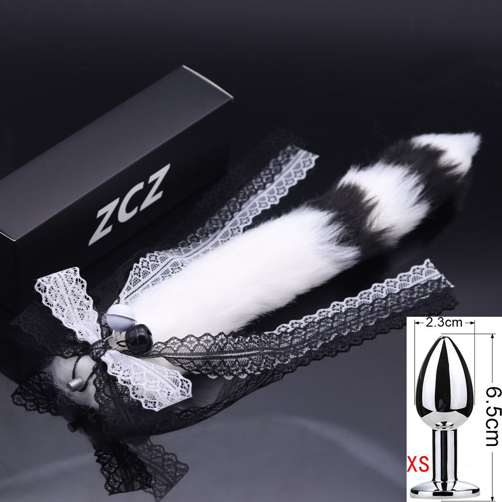 15.7'' Playful Tail Butt Plug With Ribbon Accent - C - image 6