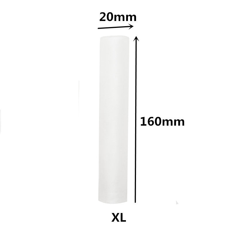 9 Inches Protector Cap for Penis Pump Sleeve Replacement - White - XL - image 5