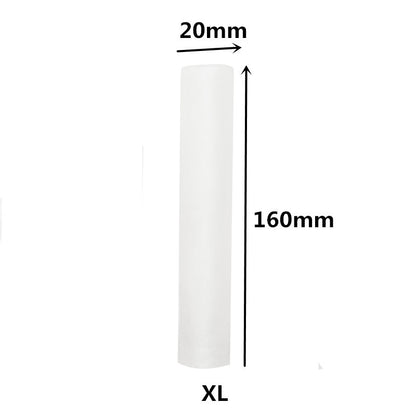 9 Inches Protector Cap for Penis Pump Sleeve Replacement - White - XL - image 5