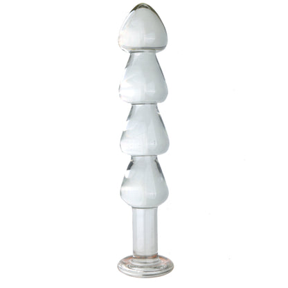 Crystal Curve Trio Butt Plug - L - image 0