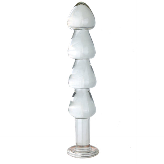 Crystal Curve Trio Butt Plug - L - image 0
