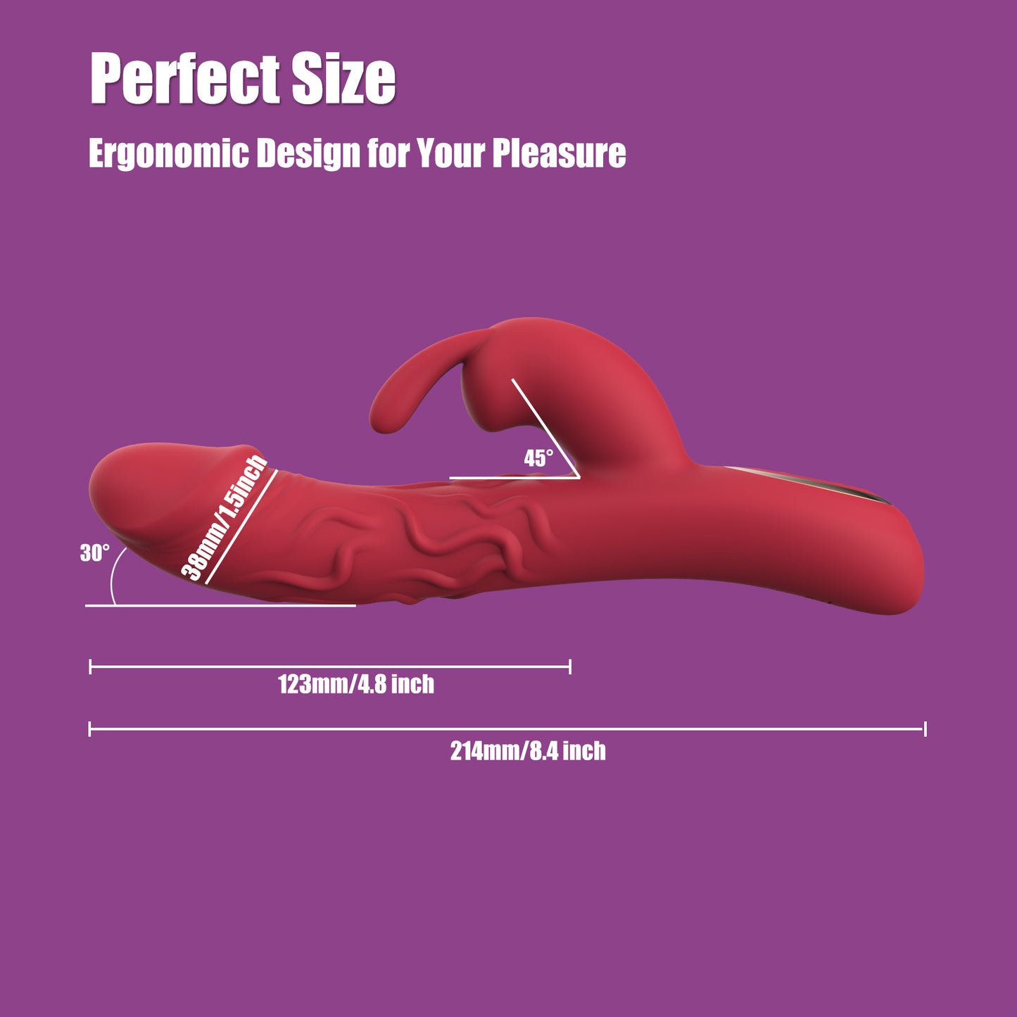 10-Mode Silicone Dual-Stimulation Rabbit Vibrator - image 2