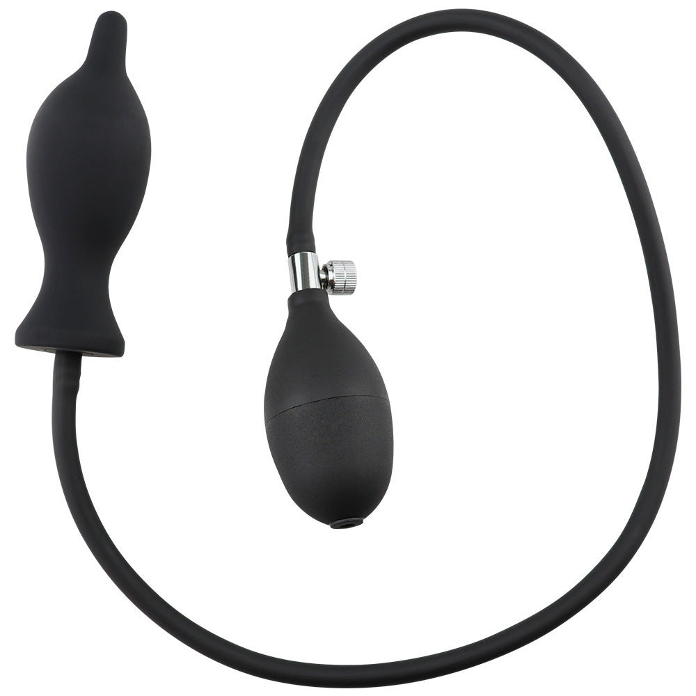 Enema Inflatable Anal Cleaner - Black - image 3
