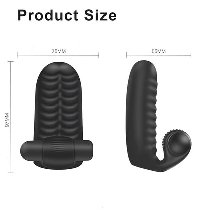 Ten Frequency Finger Vibrator – Wearable Mini Stimulator  - image 2