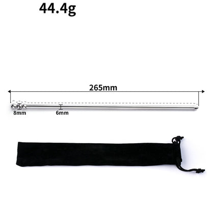 Hollow Stainless Steel Urethral Sound - S - image 9
