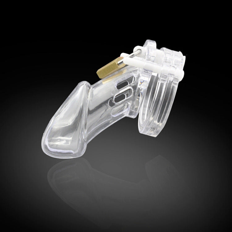 Transparent Chastity Cage - Transparent - Large - image 0