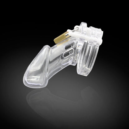 Transparent Chastity Cage - Transparent - Large - image 0