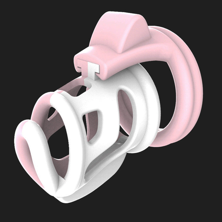 Silicone Colored Cock Cage - Pink - image 2