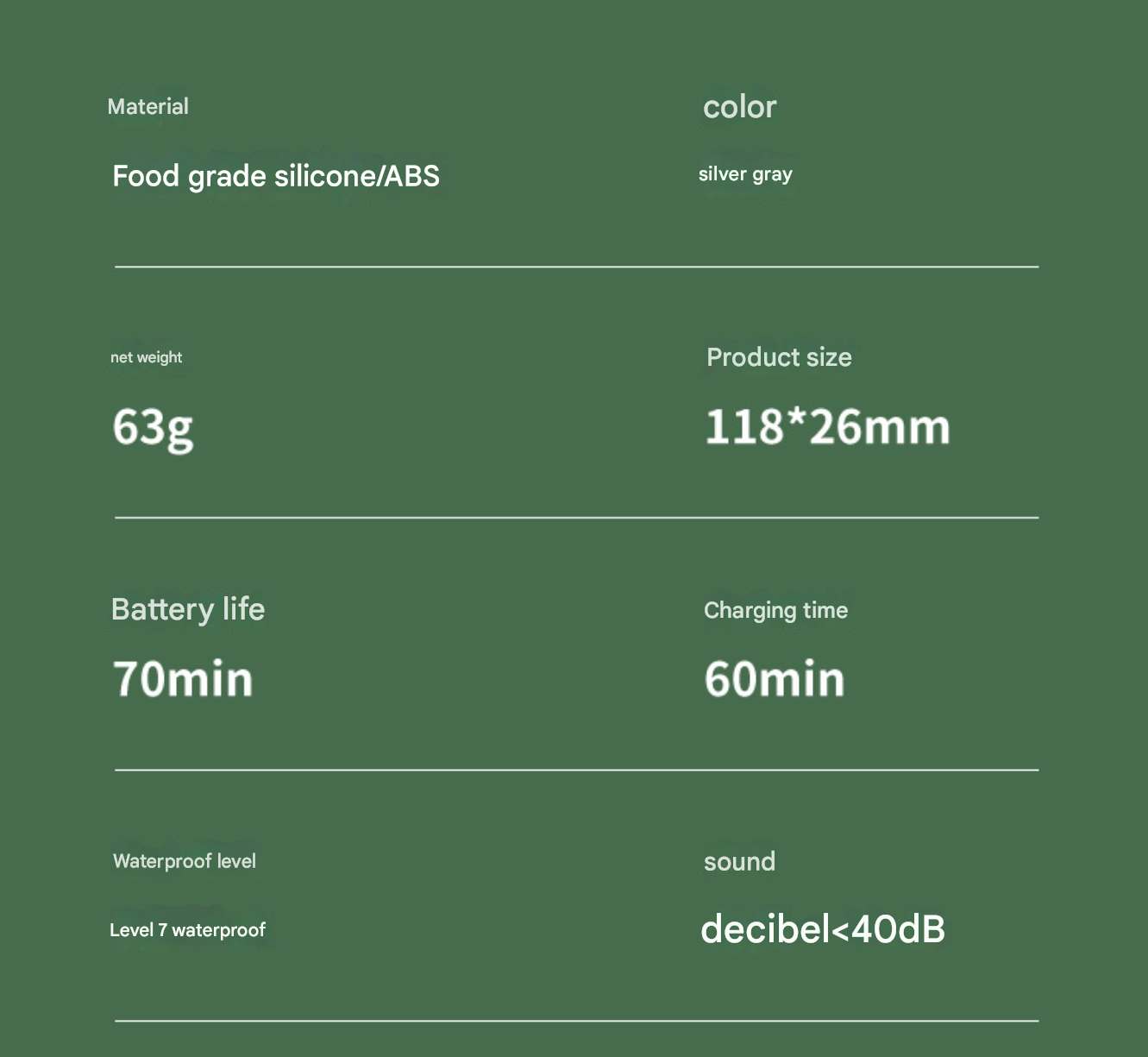 Mini Vibrator Wand 9 Vibrating Modes - image 2